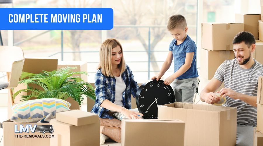 6 Weeks Before Moving - Finalize Your Moving Plan