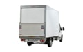 UK Removals Luton Van with Man - Back View Thumbnail