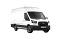 UK Removals Extra Large Van with Man - Front View Thumbnail