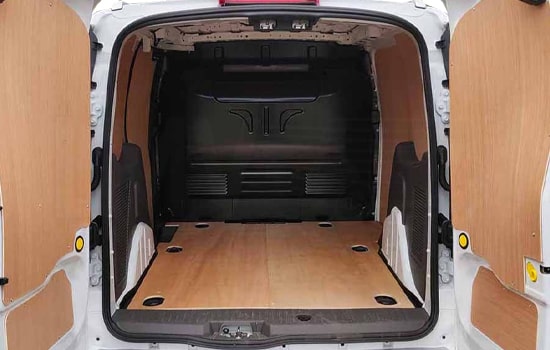 UK Removals Small Van with Man - Inside View